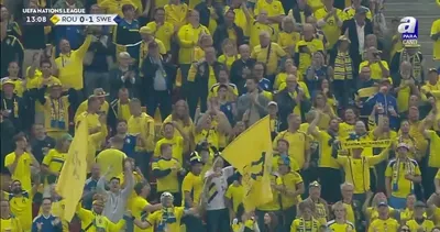 GOL | Romanya 0-1 İsveç