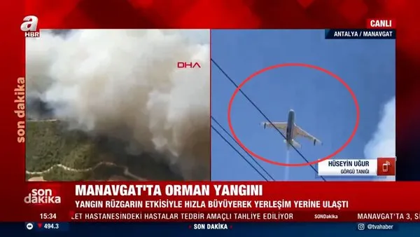 Antalya Manavgat'taki orman yangını nasıl başladı! Görgü tanığından canlı yayında açıklama... SON DAKİKA!