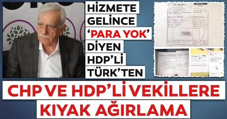 CHP ve HDP’li vekillere kıyak ağırlama