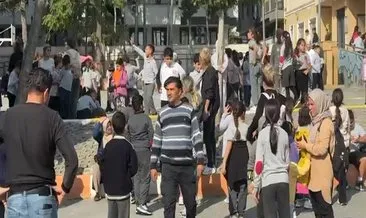 İstanbul'da deprem paniği: Okullar tahliye edildi! #istanbul