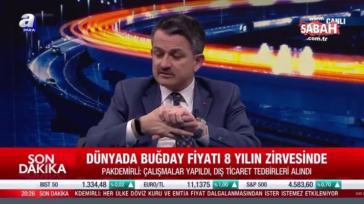Son dakika: Bakan Pakdemirli A Para'da soruları yanıtlıyor: Bu sene destekleri artıracağız | Video