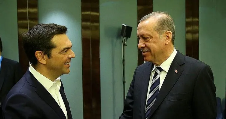 Başkan Erdoğan, Çipras ile görüştü