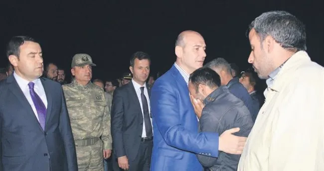 Şehit korucular uğurlandı