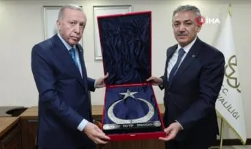 Başkan Erdoğan Mardin Valisi Akkoyun'u ziyaret etti #mardin