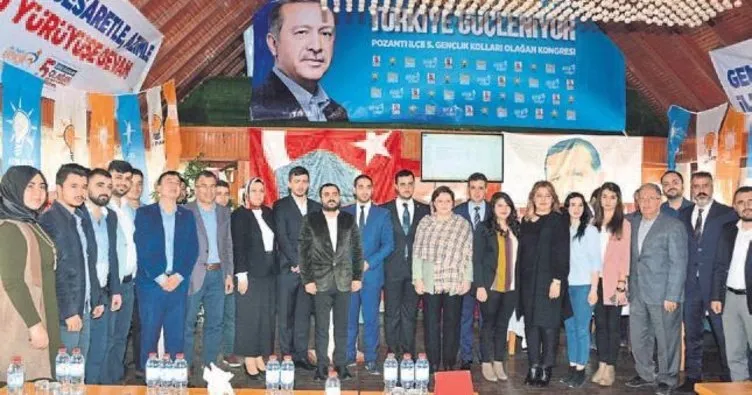 AK Parti Pozantı’da çifte kongre yaptı