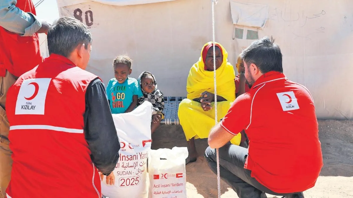 Türk Kızılay’dan Sudan’a 100 ton yardım