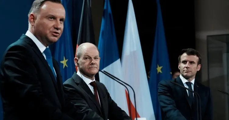 Scholz, Macron ve Duda’dan Rusya-Ukrayna zirvesi! Tek bir çözümü var