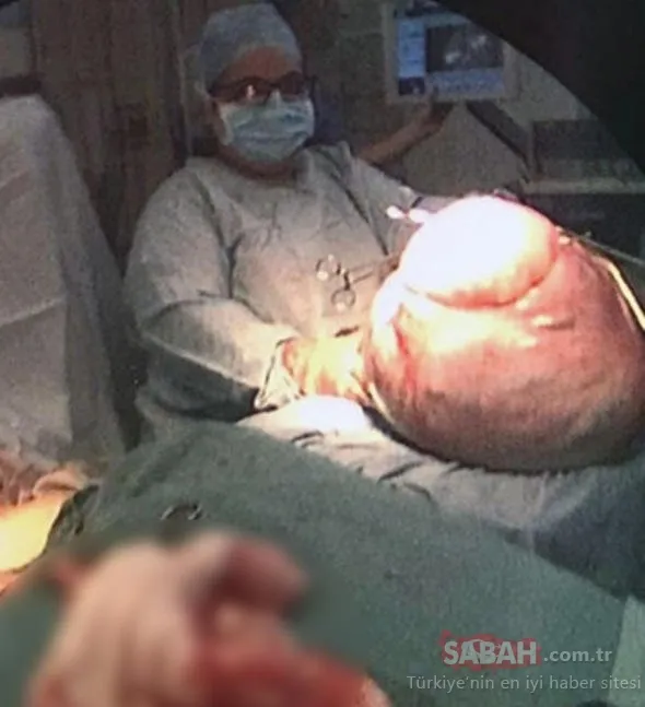 Doktorlar bile şok oldu! Bebeğini görmek için hastaneye gitti, karnından tam 26 kilo ağırlığında…