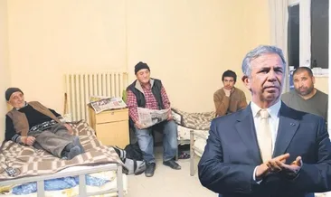 Evsizleri sokağa atıp yurt yaptı