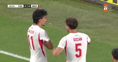 GOL | Türkiye 2-0 Kuzey Makedonya .