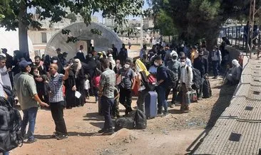 Bayramlaşmak için Suriye’ye 15 bin kişi geçiş yaptı