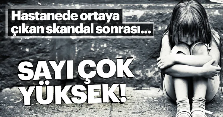 Rakam çok yüksek! 186 hamile çocuk...