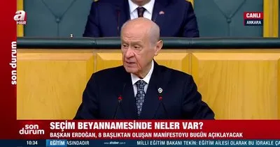 MHP Lideri Bahçeli’den yerel seçim mesajı: DEM’den medet umanlar sandıkta hüsrana uğrayacak | Video