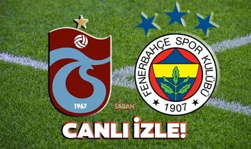 Trabzonspor Fenerbahçe maçı CANLI İZLE! Süper Lig 9. Hafta Trabzonspor Fenerbahçe maçı canlı yayın kanalı izle | TS FB MAÇI BEİN SPORTS 1 CANLI YAYIN