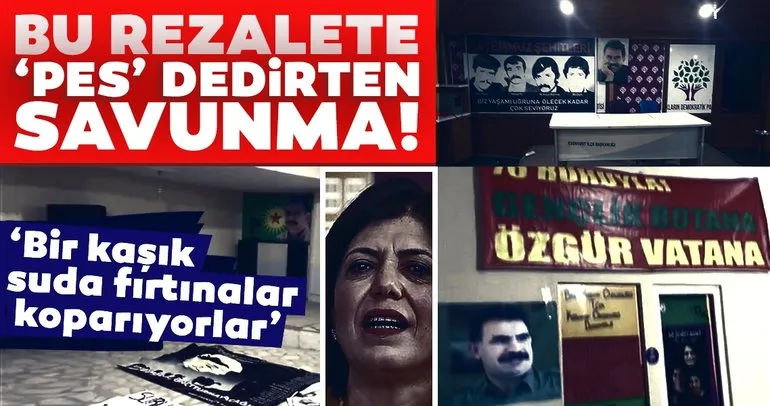 Son dakika: HDP Esenyurt İlçe Başkanlığı’ndaki rezalet görüntülere ’Pes’ dedirten savunma