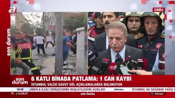 İstanbul Şirinevler - Bahçelievler'de şiddetli patlama! İstanbul Valisi Davut Gül'den açıklama geldi | Video