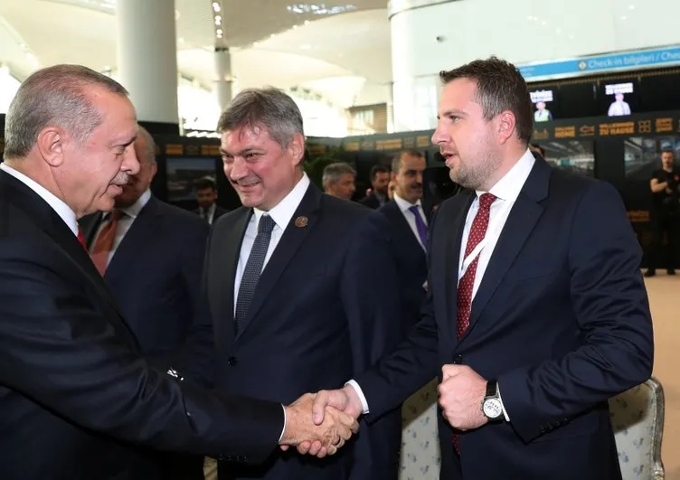 Başkan Erdoğan yeni havalimanının açılışını gerçekleştirdi