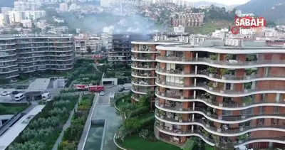 İzmir’deki lüks sitede çıkan yangının acı yüzü gün aydınlanınca ortaya çıktı | Video