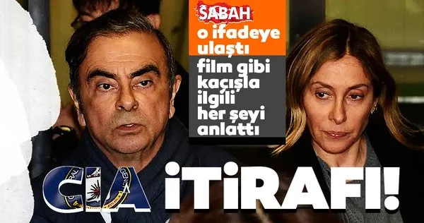SABAH o ifadeye ulaştı, film gibi kaçışla ilgili her şeyi anlattı ‘Carlos sandıkta geldi, tuvalette saklandı’ O kaçışta CIA itirafı