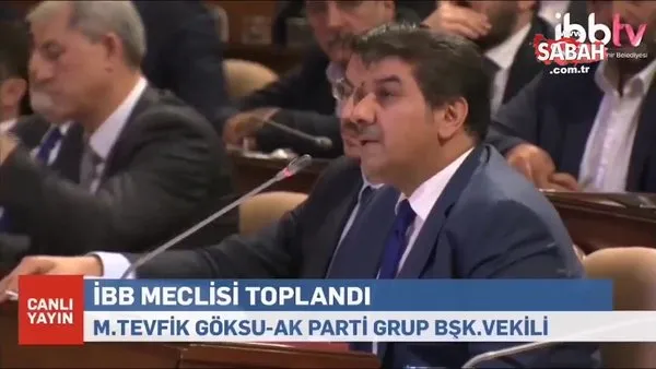 Mehmet Tevfik Göksu: İstanbul’da su zammına AK Parti olarak geçit vermedik