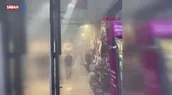 Kapalıçarşı’da trafoda yangın çıktı! O anlar herkesi panikletti
