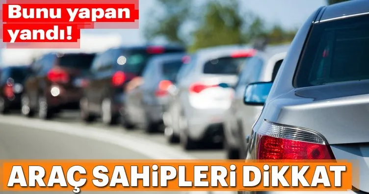 Araç sahipleri dikkat! Sigortalarda yeni dönem