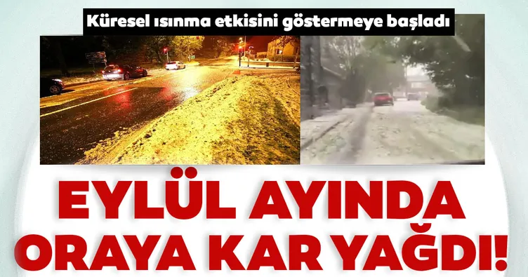 İngiltere’de kar sürprizi