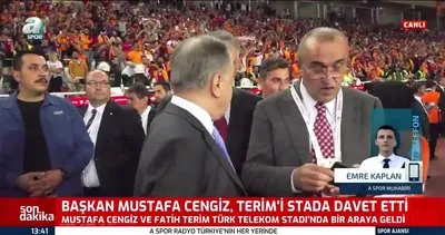 Galatasaray Başkanı Mustafa Cengiz’le Galatasaray Teknik Direktörü Terim’in toplantısından flaş detaylar | Video