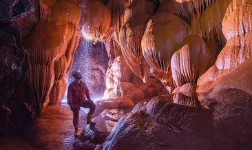 Bulak Mağarasının güzellikleri gün ışığına çıkarılıyor