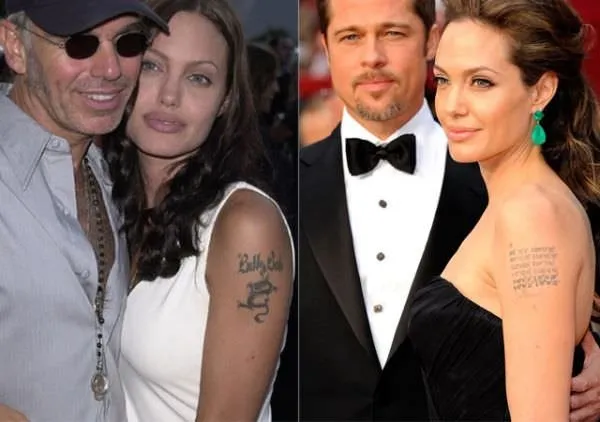 Angelina Jolie’nin dövmelerinin anlamları