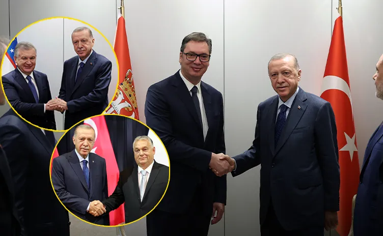 Başkan Erdoğan’dan Macaristan’da peş peşe kritik temaslar: Türkiye’nin AB üyeliği masada