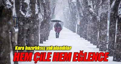 Sürücülere çile çocuklara eğlence