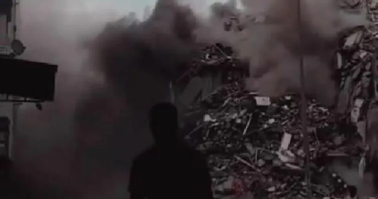 Diyarbakır’da 7 katlı bina yıkım sırasında çöktü