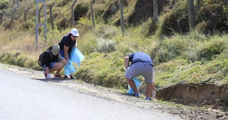 Dünya Temizlik Günü’nde Şile Belediyesi çevre gönüllüleriyle bir arada