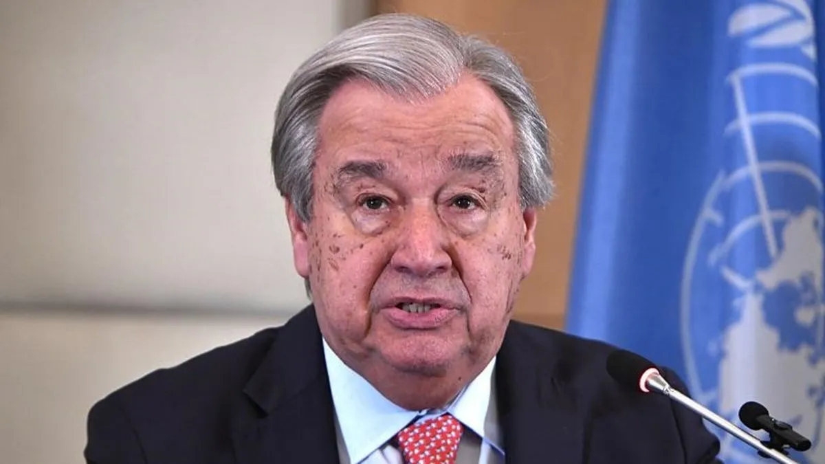 Guterres: Bağımsız bir Filistin Devleti’nin kurulması şart Guterres: Bağımsız bir Filistin Devleti’nin kurulması şart
