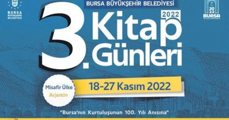 Bursa’da 3. kitap şöleni başladı