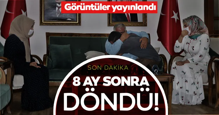Jandarmanın ikna çalışması sonucu bir aile daha evladına kavuştu