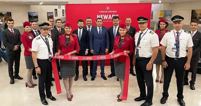 THY Newark seferlerine başladı - Son Dakika Haberler
