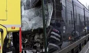 İstanbul Haramidere’de metrobüs kazası! Yaralılar var