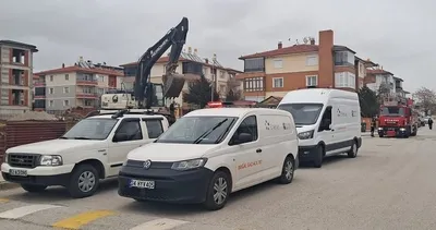 İnşaat alanında doğalgaz hattı koptu: Ekipler seferber oldu #erzincan