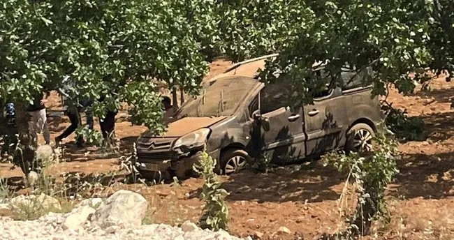 Bayram ziyaretine giderken fıstık bahçesine uçtular