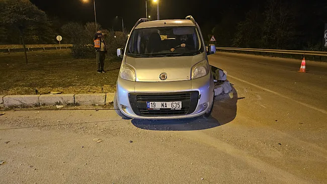 Kaza sonrası görüntü