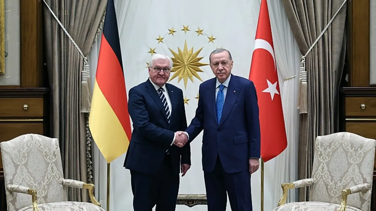 SON DAKİKA | Almanya Cumhurbaşkanı Ankara'da! Başkan Erdoğan ortak basın toplantısında konuştu