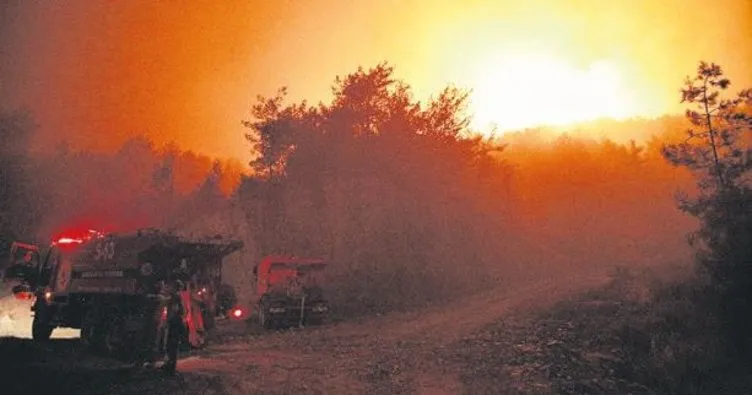 Hatay’daki orman yangını söndürüldü