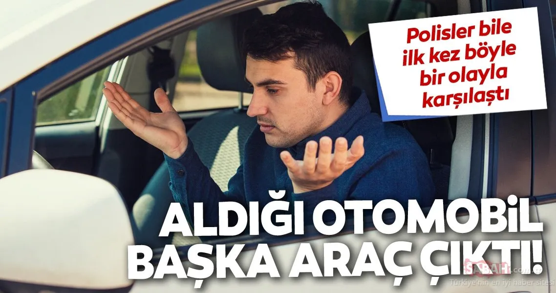 hayallerinin arabasini aldi ama