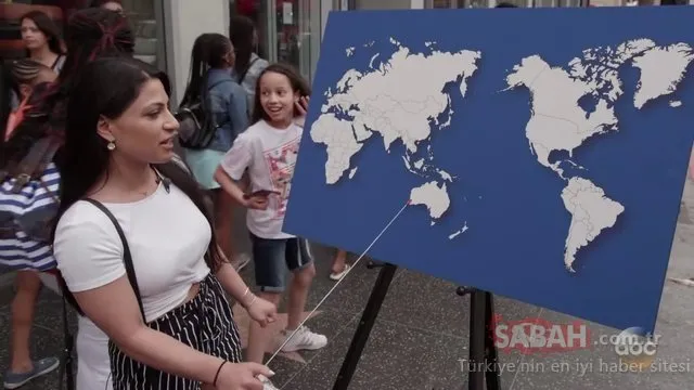 Haritada herhangi bir ülke gösterip adını söyleyebilir misiniz? Kendi ülkelerini bile gösteremediler...