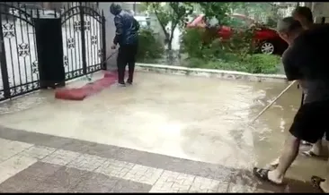 Sağanak yağmur Aydın’ı Venedik’e çevirdi