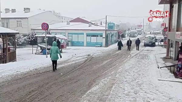 Iğdır Tuzluca’da kar yağışı etkili oluyor | Video
