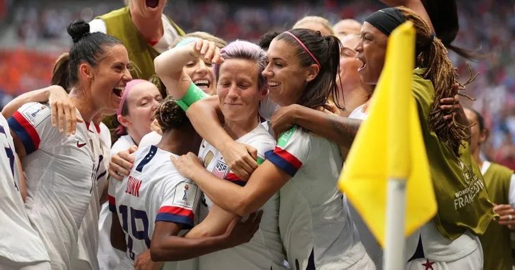 2019 FIFA Kadınlar Dünya Kupası’nda şampiyon ABD oldu! Kadınlar Dünya Kupası Finali’nde Hollanda’yı 2-0 geçtiler