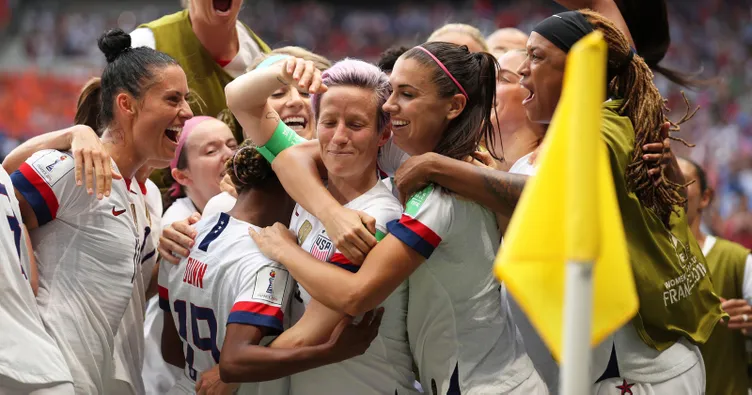 2019 FIFA Kadınlar Dünya Kupası'nda Åampiyon ABD oldu! Kadınlar Dünya Kupası Finali'nde Hollanda'yı 2-0 geçtiler